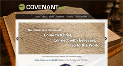 Desktop Screenshot of covenantbc.org